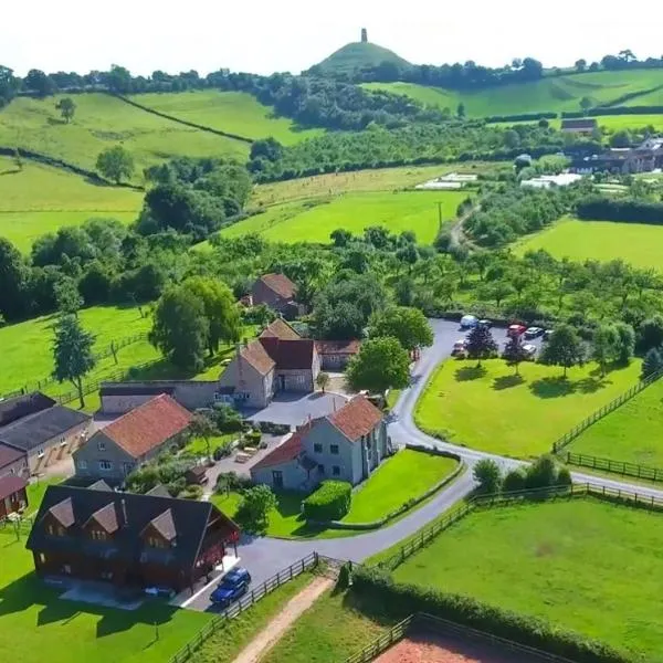 Middlewick Holiday Cottages, hotel di Glastonbury