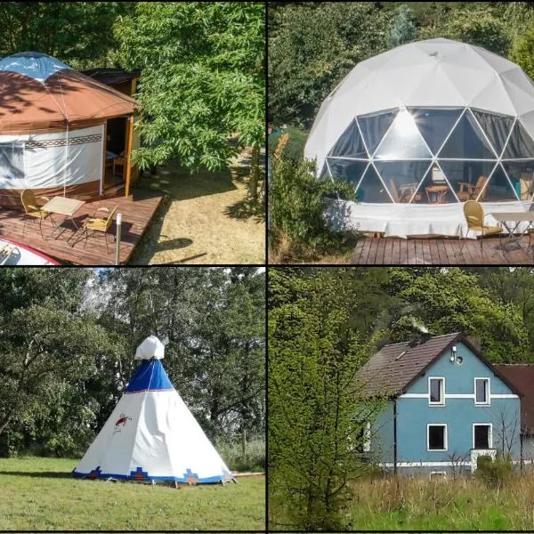 Glamping Podgrodzie, hotel v destinaci Nowe Warpno