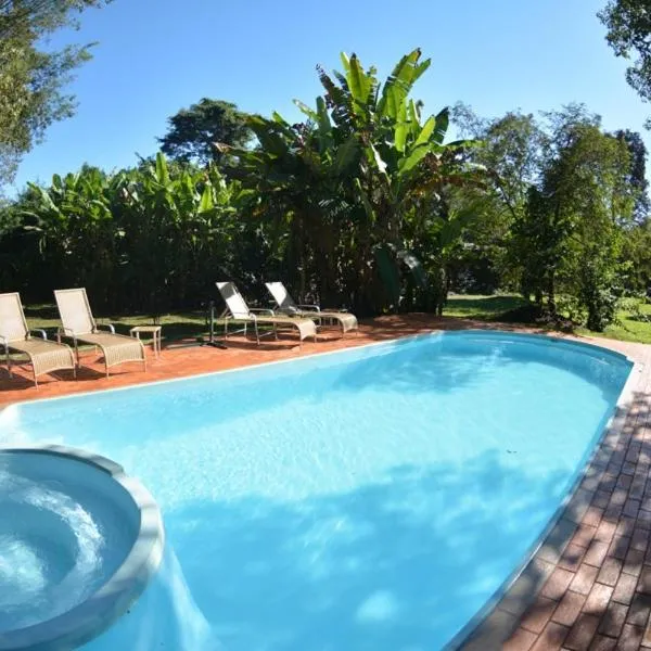 IguassuEcoHostel - Eco Suítes - Hostel mais próximo das Cataratas, hôtel à Foz do Iguaçu