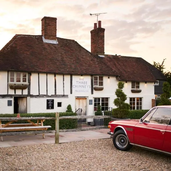 The Three Chimneys Country Pub, hôtel à Biddenden