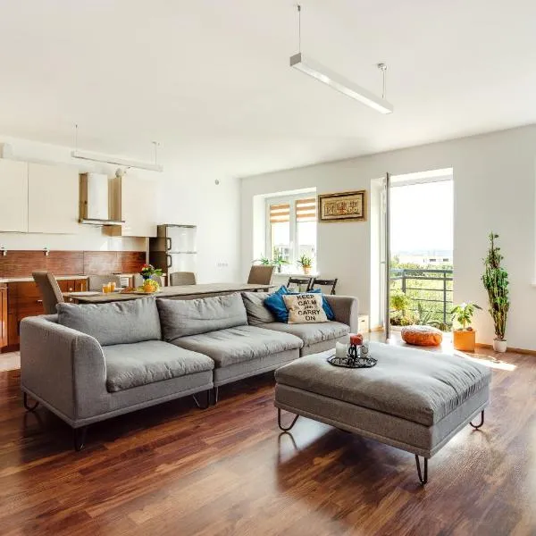 #inVilnius - Spacious & Bright 1BDR Apartment Shopping District, hotel in Vilnius