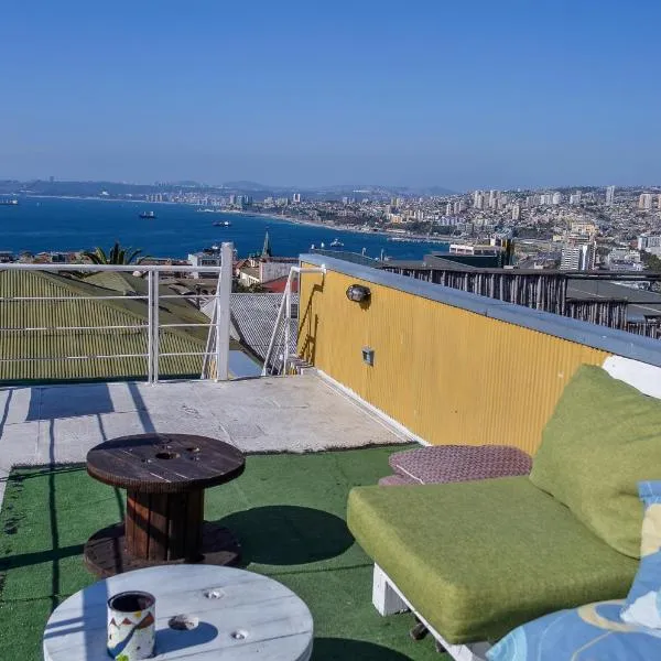 利莫里亚旅舍，位于瓦尔帕莱索的酒店