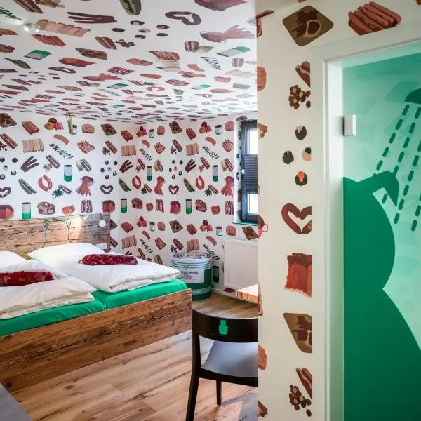 BRATWURSThotel: Georgensgmünd şehrinde bir otel