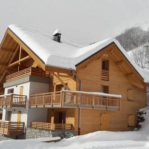 63 Route du Rochas, hotel v destinaci Vaujany