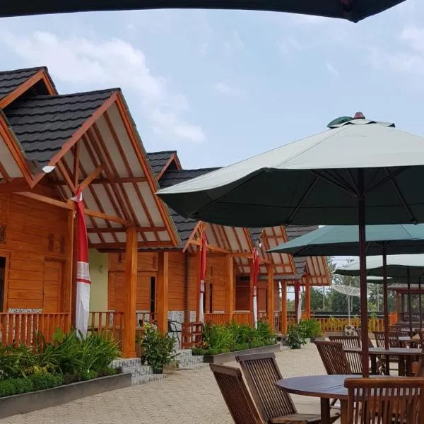 Vila tenjo gunung、Cilowaのホテル