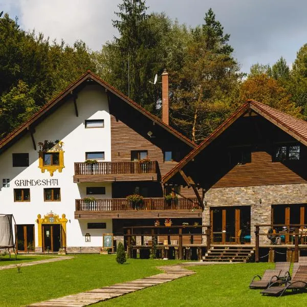 Gasthaus Grindeshti, готель у місті Веліуг