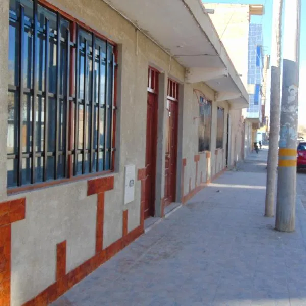 "Eucalyptus Uyuni" only dollars or euros are accepted, hotel in Uyuni
