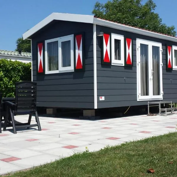 Tinyhouse de tuinfluiter, hotel v destinaci Geldtienden