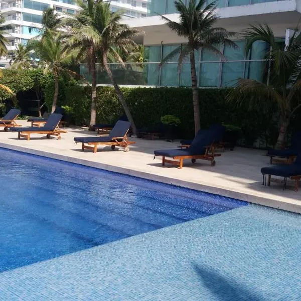 Cartagena Beach Condo - 1400 sq. Ft. (130 m2), hotel v destinaci Cartagena