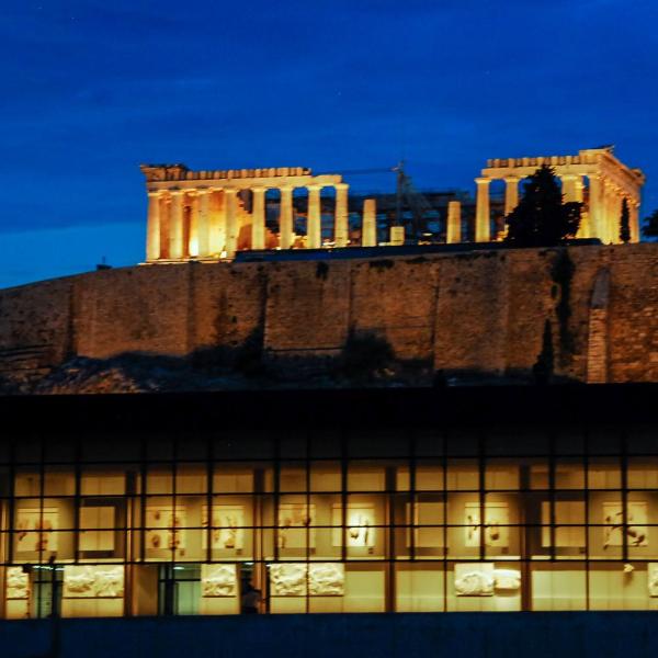 Acropolis amazing balcony view 3 minutes walking to the museum