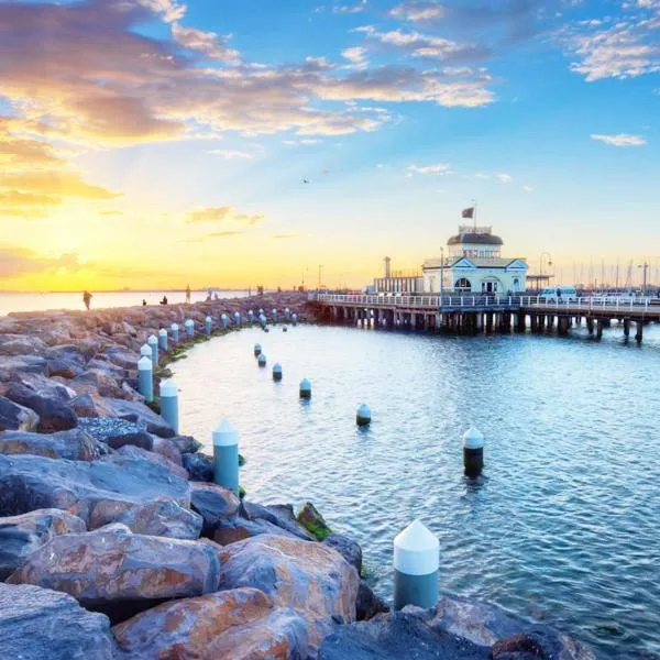 Beachfront Apartment: Melbourne şehrinde bir otel