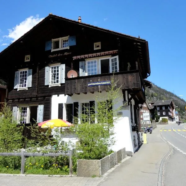 Gotthard Backpacker, Hotel in Wassen