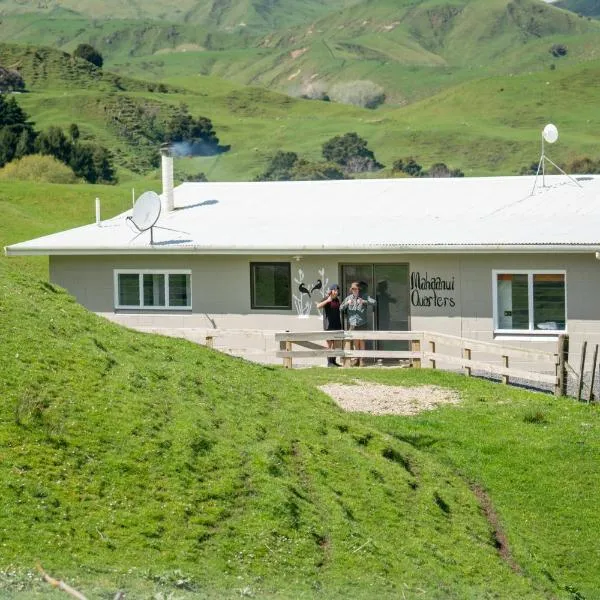 Mahaanui Quarters Farmstay, hotel in Tiniroto