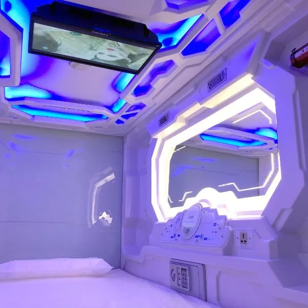 izZzleep Aeropuerto Terminal 2、メキシコシティのホテル