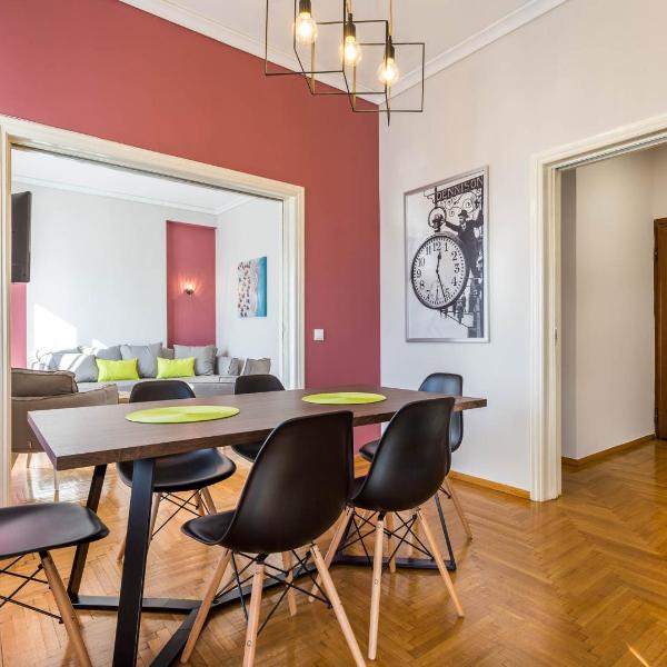 3 bedroom apartment with big balconies in Pagrati