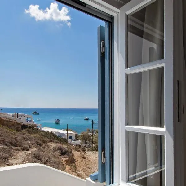 Perigiali Rooms & Apartments Folegandros、Agaliのホテル