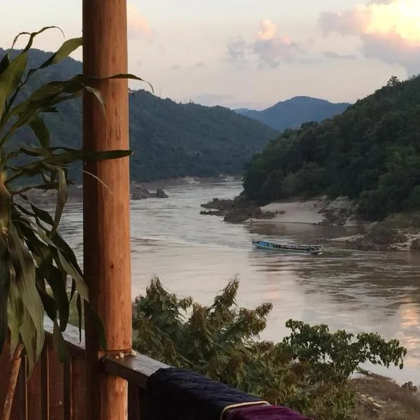 Villa Mekong Guesthouse, hotel v destinaci Pakbeng