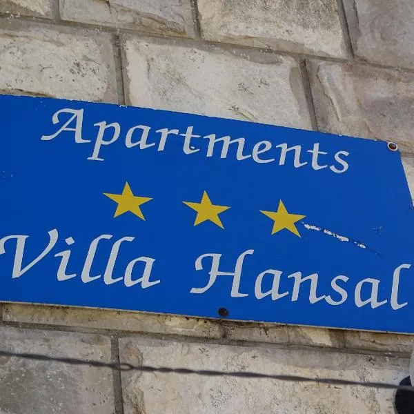 Apartments Villa Hansal, hotel v destinaci Saplunara
