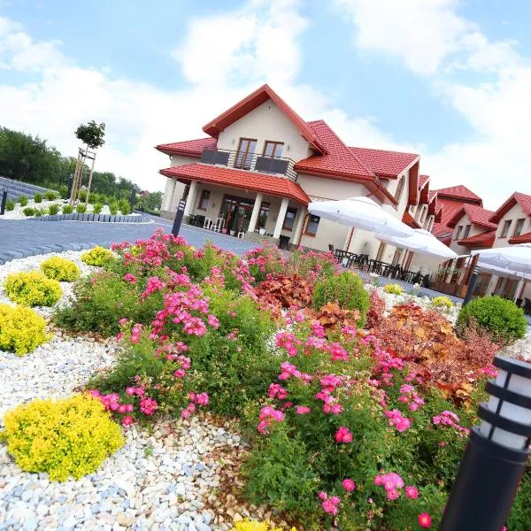 Malinowy Dwór Wieluń, hotel i Wieluń