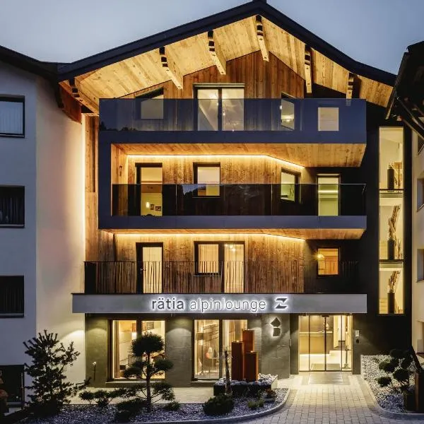 Alpinlounge Rätia Appartements, hotel en Ischgl
