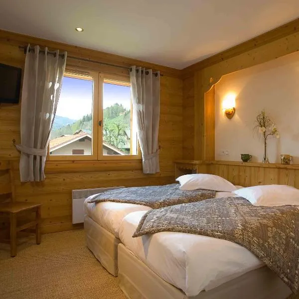 La ferme de sixt chambre proche La Clusaz et Grand Bornand, hotel in Saint-Jean-de-Sixt