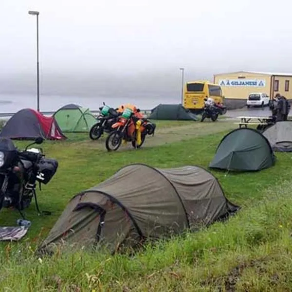 Giljanes Camping, khách sạn ở Sandavágur
