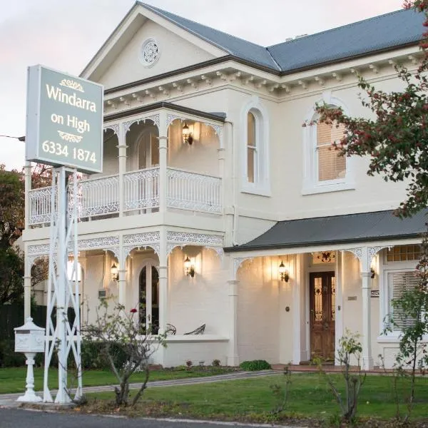 Windarra on High, Hotel in Launceston