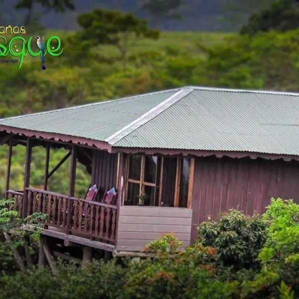 Cabañas el Bosque, hotel v destinaci Turrialba