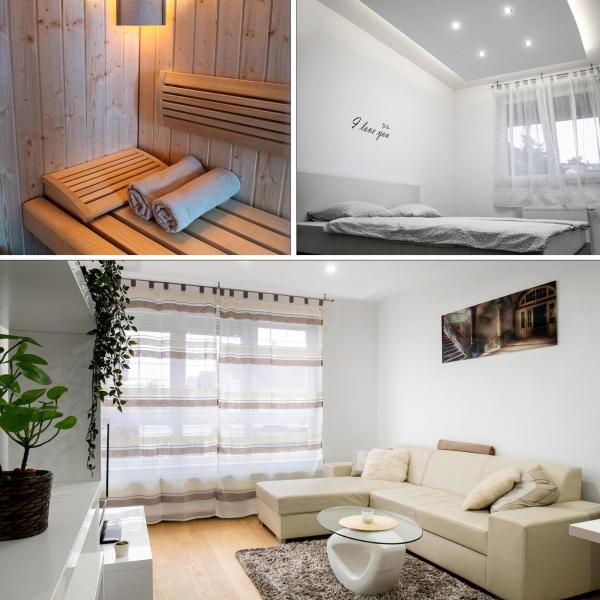Sauna - Flexible SelfCheckIns 6 - Zagreb - Garage - Electric vehicle ccharger - Loggia - New - Luxury - Apartments Repinc 6