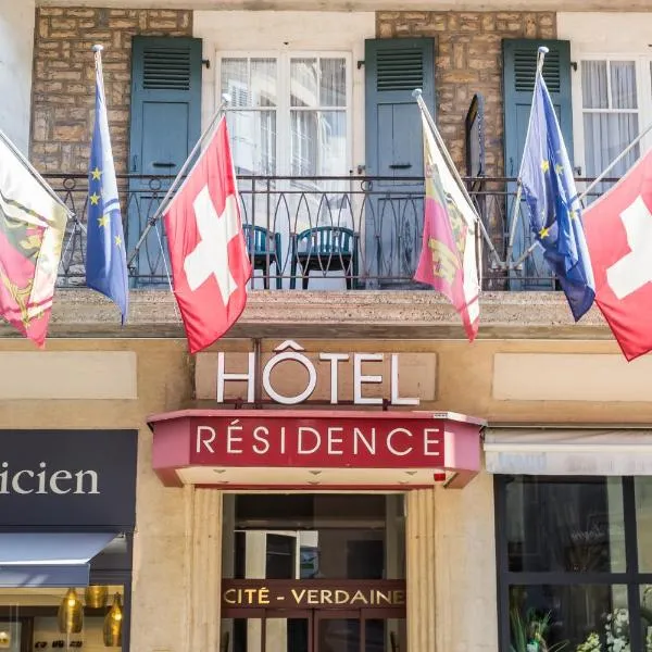 Hôtel Résidence Cité-Verdaine, hotel i Genève