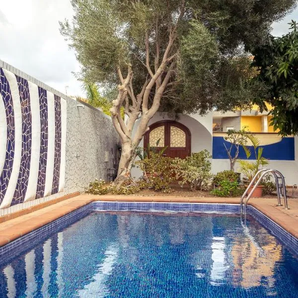 The Blue House in Maspalomas，位于马斯帕洛马斯的酒店
