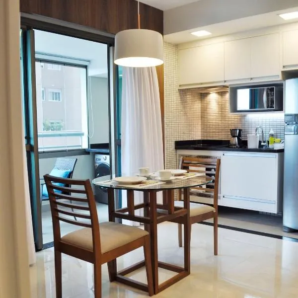 Flat Brooklin | Garagem + Vaga | até 6x sem juros, hotel v Sao Paulu