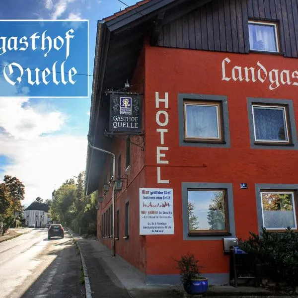 Landgasthof zur Quelle, hotel a Seeshaupt