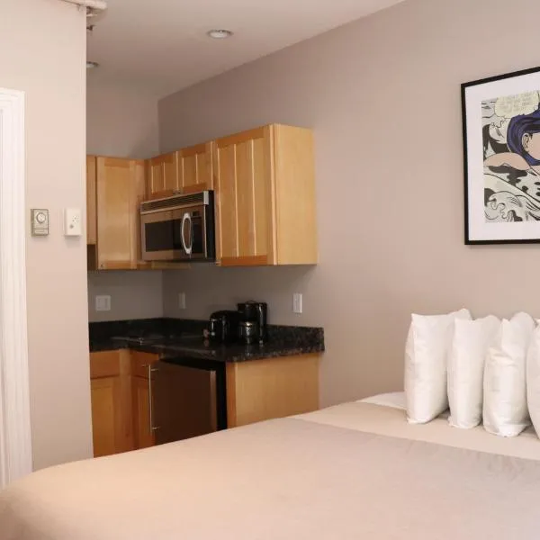 Stylish Downtown Studio in the South End, C. Ave #1, hotel v destinaci Boston