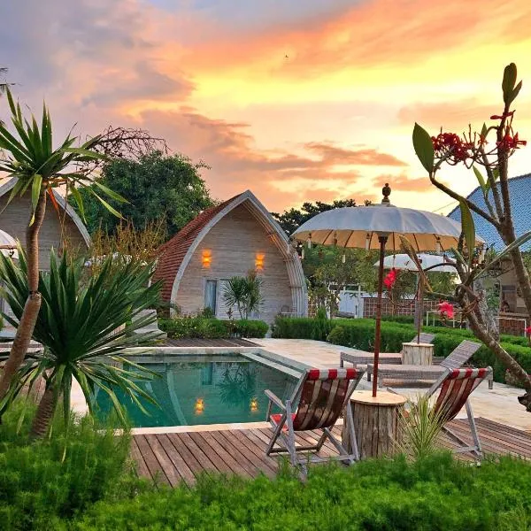 La Roja Bungalows, hotell sihtkohas Nusa Penida