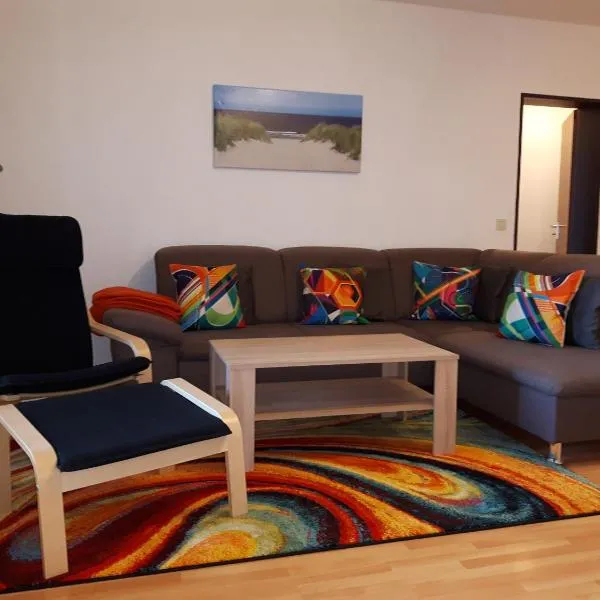 Ferienwohnung Schiffsblick Horumersiel,位于旺格兰的酒店