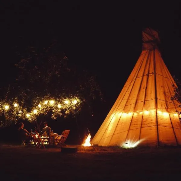 White House on Wye Glamping, hotell sihtkohas Hereford