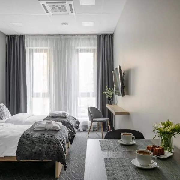 Senamiesčio apartamentai、タウラゲのホテル