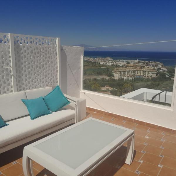 Superbe Penthouse vue époustouflante 180 degrés face à la mer #
