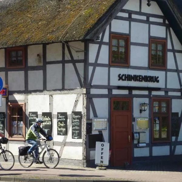 Gaststaette & Pension Schinkenkrug, hotel in Hinrichshagen