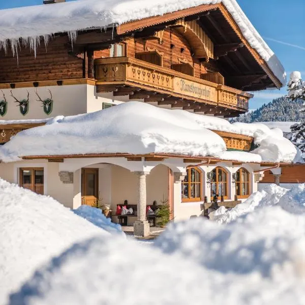 Hotel Garni Ransburgerhof, hótel í Flachau