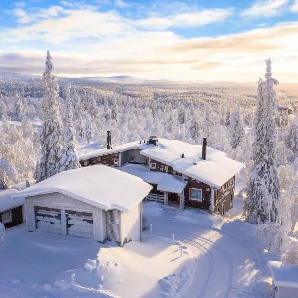 Kiisa A&B two apartments with aurora room, hotel in Saariselka