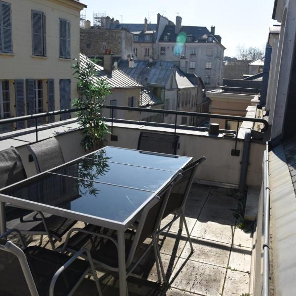 VERSAILLES CHATEAU AU CALME TERRASSE