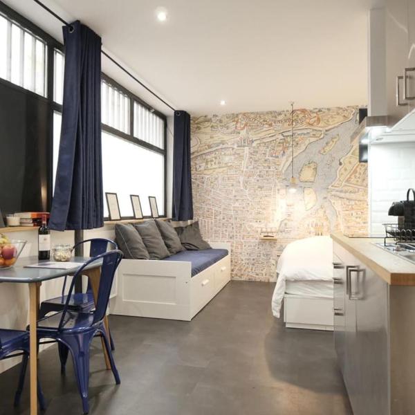 Amazing Comfy Studio - Canal Saint Martin