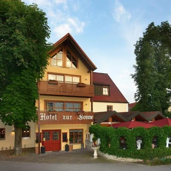 Hotelgasthof zur Sonne, מלון בבאד גוגינג