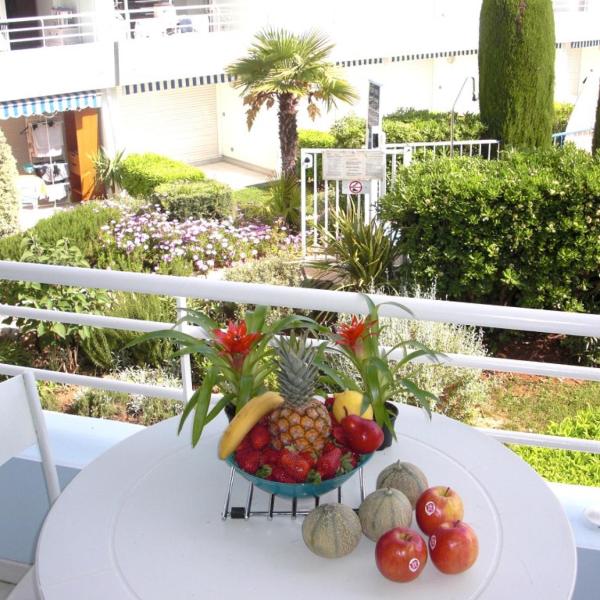 Appartement 4 personnes proximité Nice, antibes et monaco, tout confort avec piscine, commerces, mer à Villeneuve-Loubet Plage