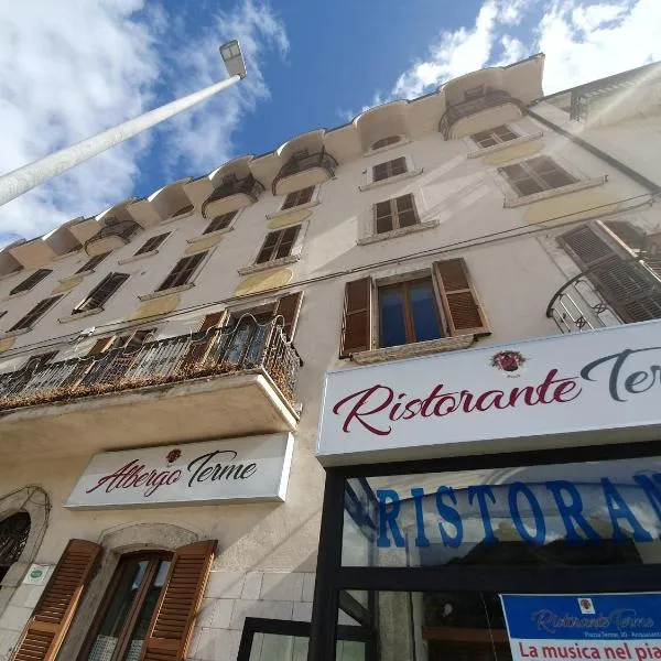 Albergo Ristorante Terme，阿庫亞桑塔溫泉區的飯店