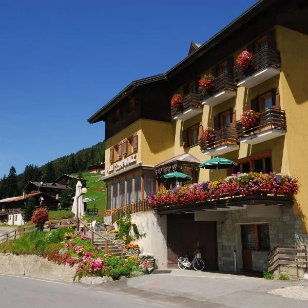 Confinale, hotel Santa Caterina Valfurvában