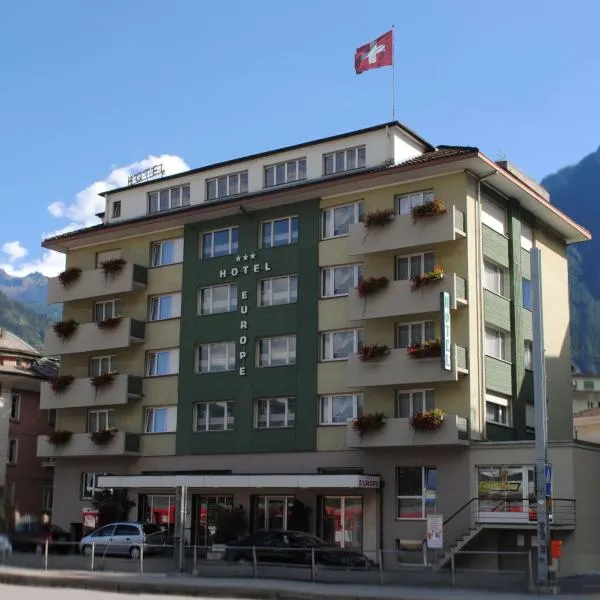 Hotel Europe Brig, hotel v destinácii Brig