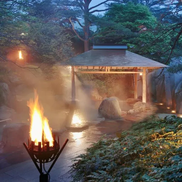 仙台秋保温泉 篝火の湯 緑水亭, hotel u gradu Sendai